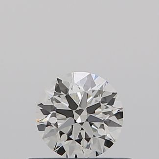 0.35 Carat Round H VS1 EX GIA Natural Diamond