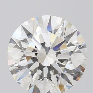 1.5 Carat Round H SI1 EX GIA Natural Diamond