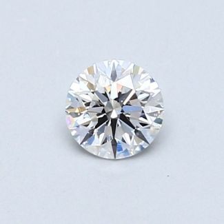 0.4 Carat Round D SI1 VG EX GIA Natural Diamond