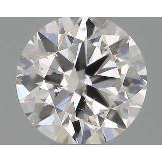 0.30 Carat Round G SI2 EX VG IGI Natural Diamond