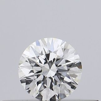 0.23 Carat Round H VS1 EX GIA Natural Diamond