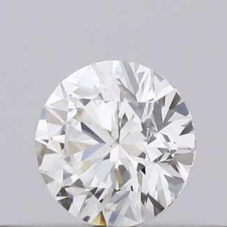 0.22 Carat Round H VS1 EX GIA Natural Diamond