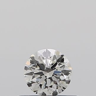 0.30 Carat Round I SI1 EX GIA Natural Diamond