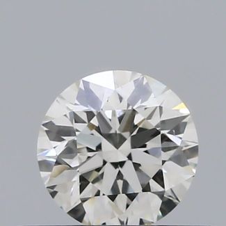 0.32 Carat Round H SI1 VG EX GIA Natural Diamond