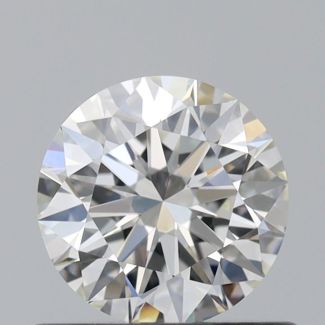 0.53 Carat Round H IF EX GIA Natural Diamond