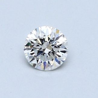 0.43 Carat Round F VVS2 VG GIA Natural Diamond