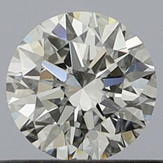 0.5 Carat Round H VS1 EX GIA Natural Diamond