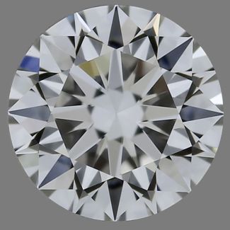 0.23 Carat Round E VVS2 EX GIA Natural Diamond