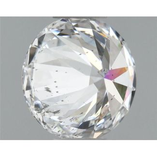 0.36 Carat Round D SI2 EX GIA Natural Diamond