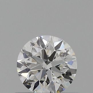 0.44 Carat Round G VS2 VG EX GIA Natural Diamond