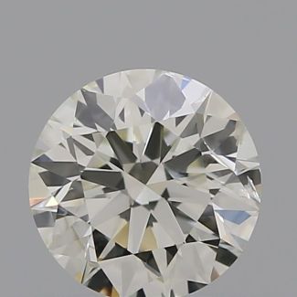 0.50 Carat Round K I1 EX GIA Natural Diamond