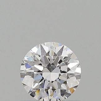 0.5 Carat Round E VVS1 EX GIA Natural Diamond