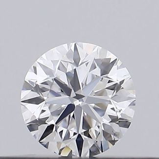 0.23 Carat Round D VS2 VG EX GIA Natural Diamond