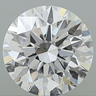 0.3 Carat Round D VVS1 EX GIA Natural Diamond