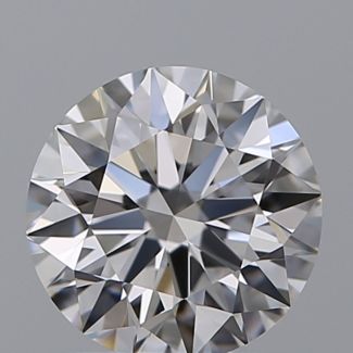 0.90 Carat Round D VVS1 EX GIA Natural Diamond