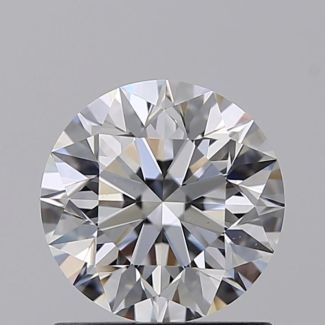 0.90 Carat Round D VS2 EX GIA Natural Diamond