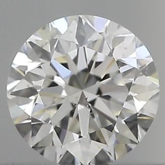 0.40 Carat Round G SI1 VG GIA Natural Diamond