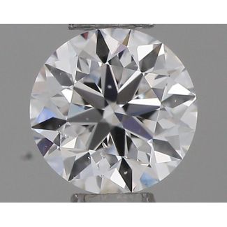 0.30 Carat Round D SI1 VG EX GIA Natural Diamond