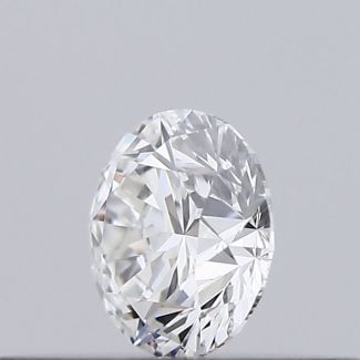 0.18 Carat Round F VS1 EX VG GIA Natural Diamond