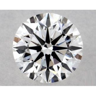 0.3 Carat Round E VVS1 EX GIA Natural Diamond