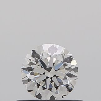 0.40 Carat Round F VS1 VG EX GIA Natural Diamond