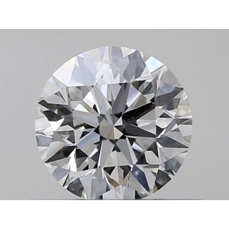 0.35 Carat Round I VS1 EX GIA Natural Diamond