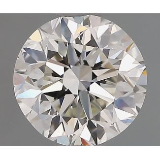 1.0 Carat Round H VVS2 VG EX IGI Natural Diamond