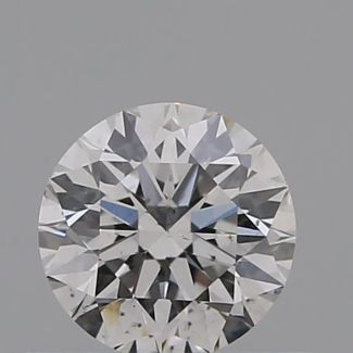 0.33 Carat Round E SI1 VG EX GIA Natural Diamond