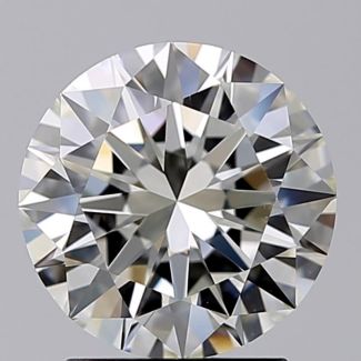 1.71 Carat Round I VVS1 EX GIA Natural Diamond