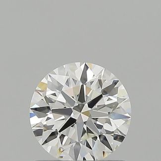 0.81 Carat Round H IF EX GIA Natural Diamond