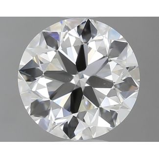 1.0 Carat Round G VS1 VG EX HRD Natural Diamond