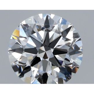 1.0 Carat Round F VVS2 EX GIA Natural Diamond