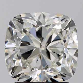 2.00 Carat Cushion Modified K SI1 - EX GIA Natural Diamond