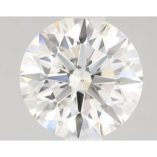 1.03 Carat Round H VS2 EX GIA Natural Diamond