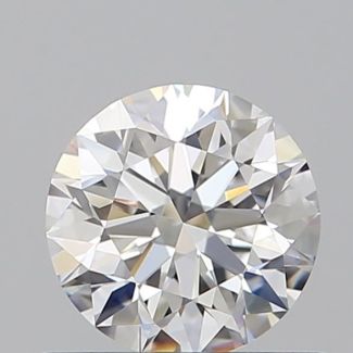 0.64 Carat Round F IF EX GIA Natural Diamond