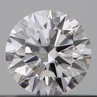 0.31 Carat Round H VVS2 VG EX GIA Natural Diamond