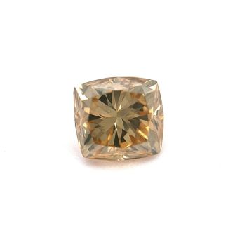 0.57 Carat Cushion Brilliant Brown VS2 - GD HRD Natural Diamond