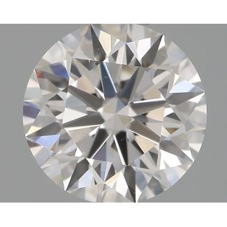 0.8 Carat Round F VVS2 EX GIA Natural Diamond