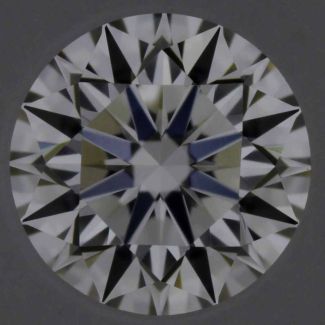 0.32 Carat Round I VVS2 EX GIA Natural Diamond