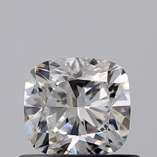 0.51 Carat Cushion Modified F SI1 - EX VG GIA Natural Diamond