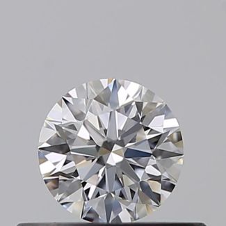 0.36 Carat Round D VS1 EX VG GIA Natural Diamond