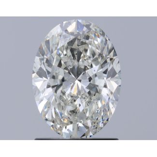 1.5 Carat Oval I SI1 - VG GIA Natural Diamond