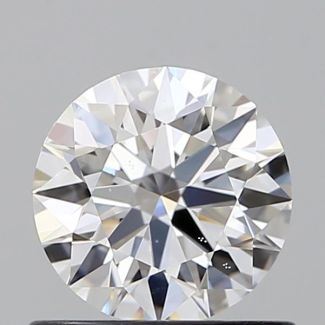 0.71 Carat Round D VS2 EX GIA Natural Diamond