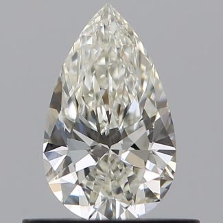 0.52 Carat Pear H IF - EX IGI Natural Diamond