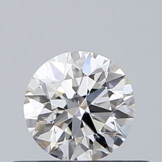 0.35 Carat Round G VS2 EX GIA Natural Diamond