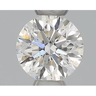 0.31 Carat Round H SI1 EX VG GIA Natural Diamond