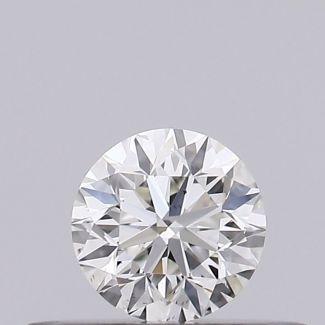 0.25 Carat Round H VS2 VG EX GIA Natural Diamond