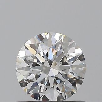 0.6 Carat Round G VS2 EX GIA Natural Diamond