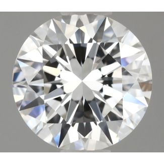 0.61 Carat Round F IF EX GIA Natural Diamond