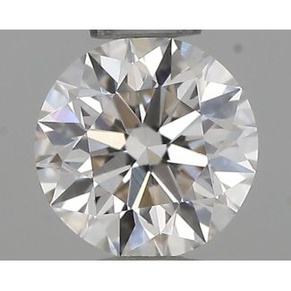 0.35 Carat Round H VS1 EX IGI Natural Diamond